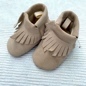 Super Soft Baby Moccasins EUC